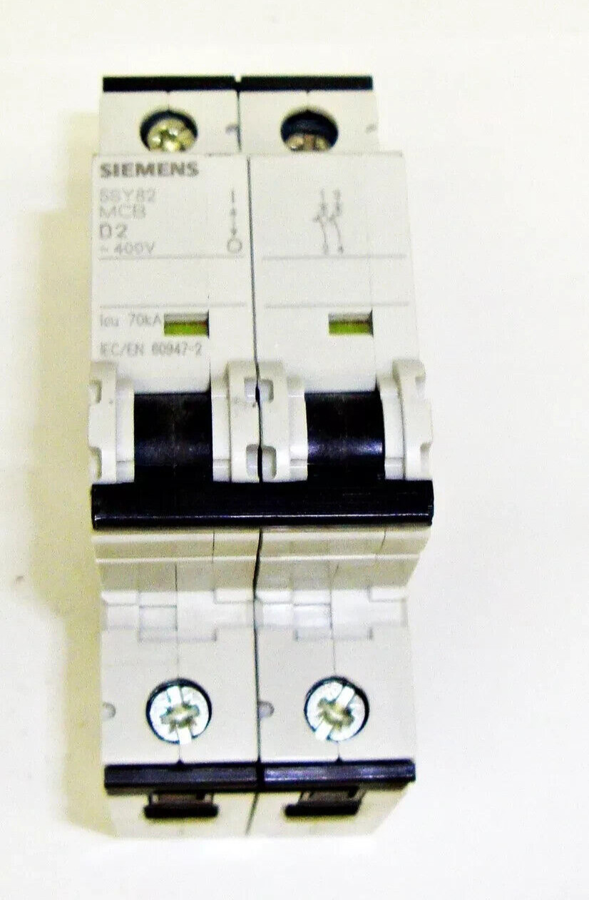 Siemens 5SY8202-8 2 Pole CB 13125EL