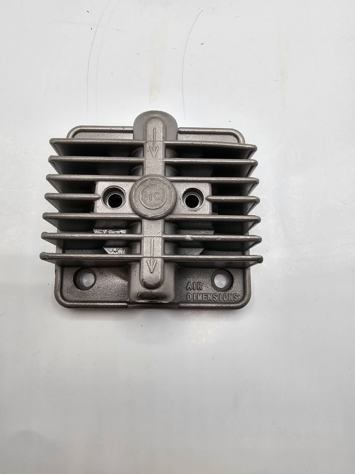 Air Dimensions HEAD CYLINDER Cast Iron Gray for Air Dimensions Pump