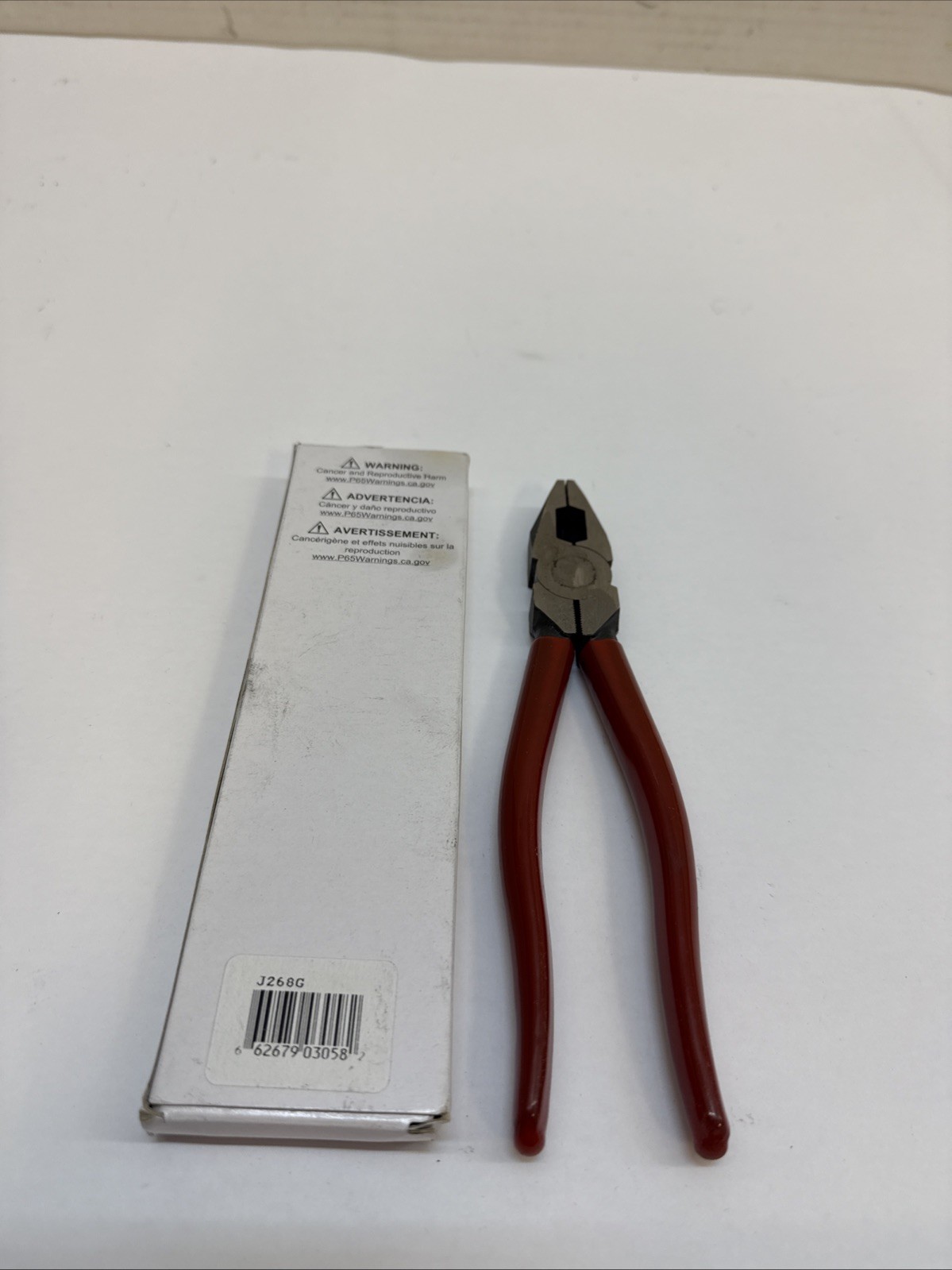 Proto J268G Lineman’s Pliers w/Grip – 8-5/8