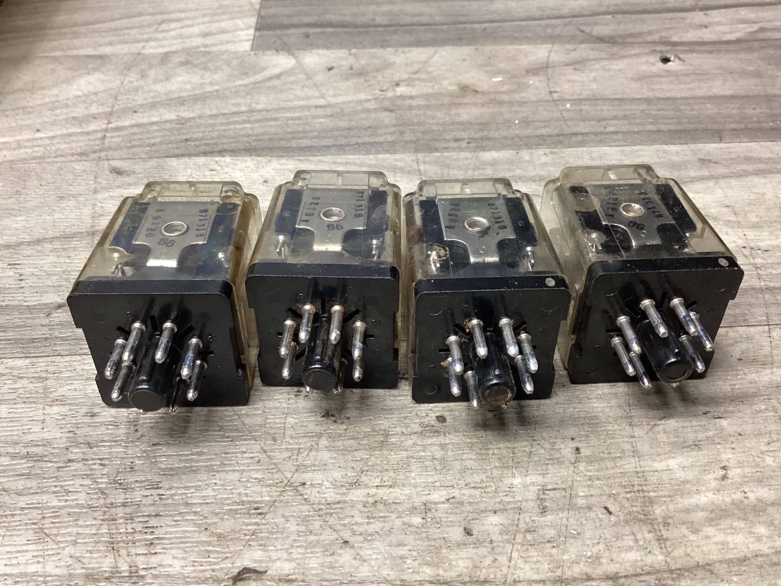 LOT OF 4 POTTER & BRUMFIELD KRPA-11AG-120 120V 50/60HZ #110N154