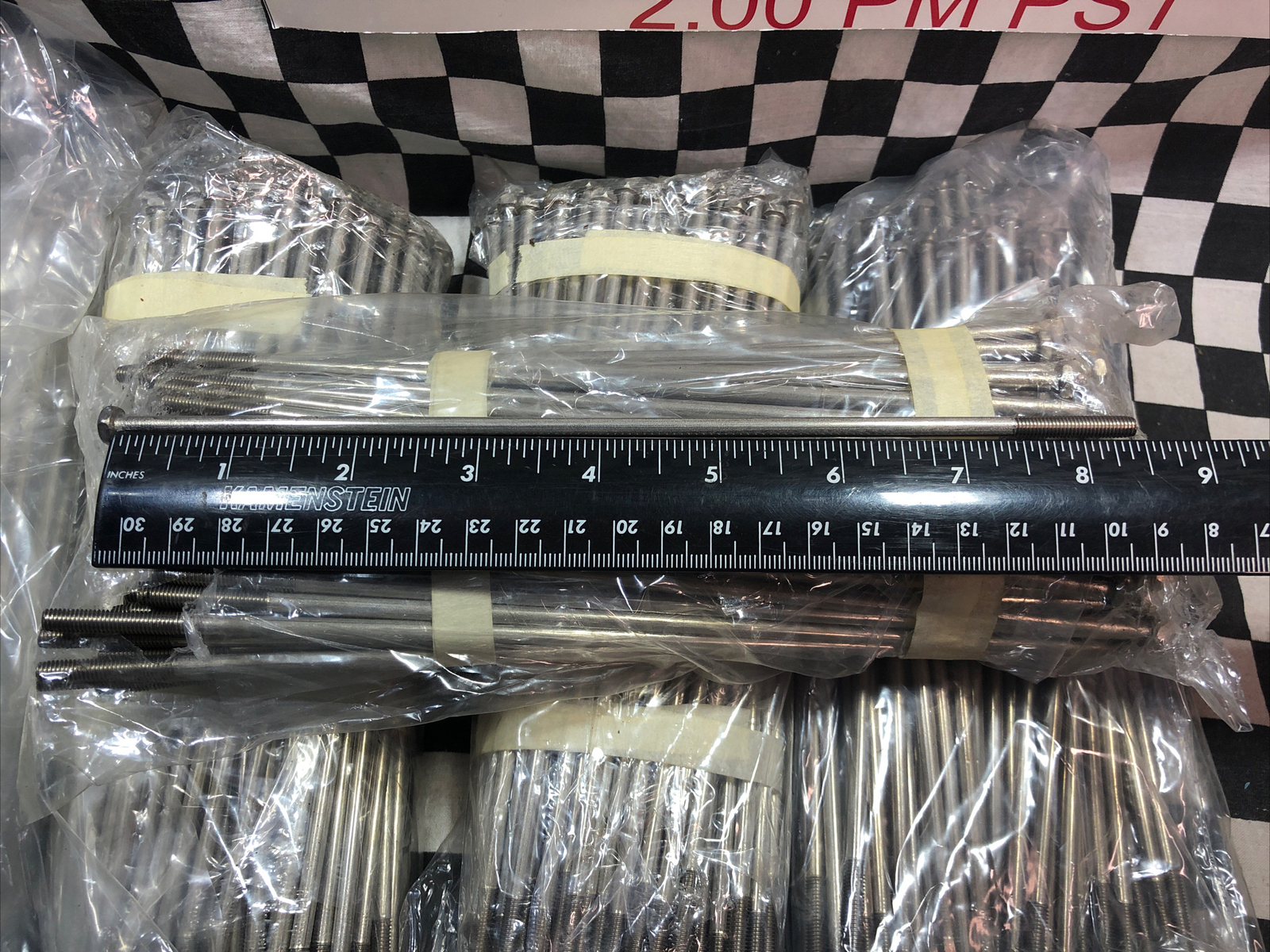 HEX BOLT 10-30 X 8.50″, Stainless Steel, LOT OF 529 #SHIPSAMEDAY