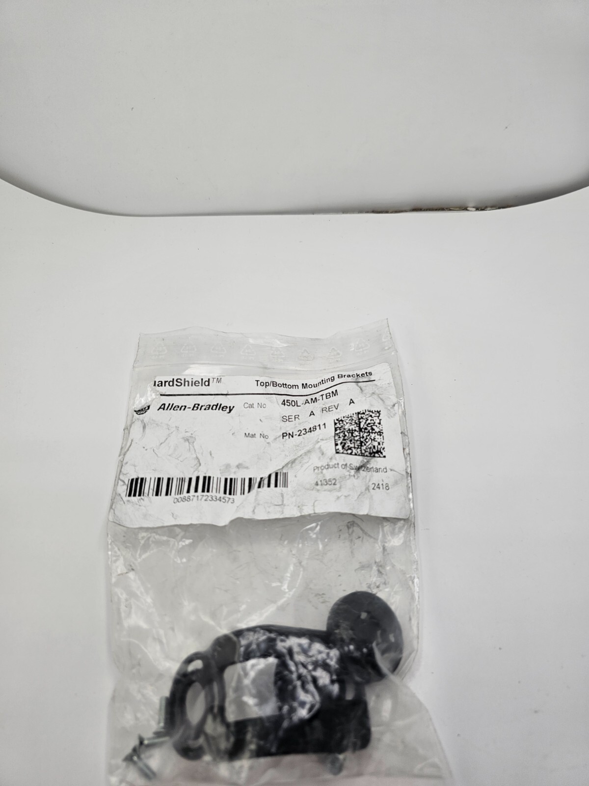 Allen Bradley Top/Bottom Mounting Bracket 450L-AM-TBM