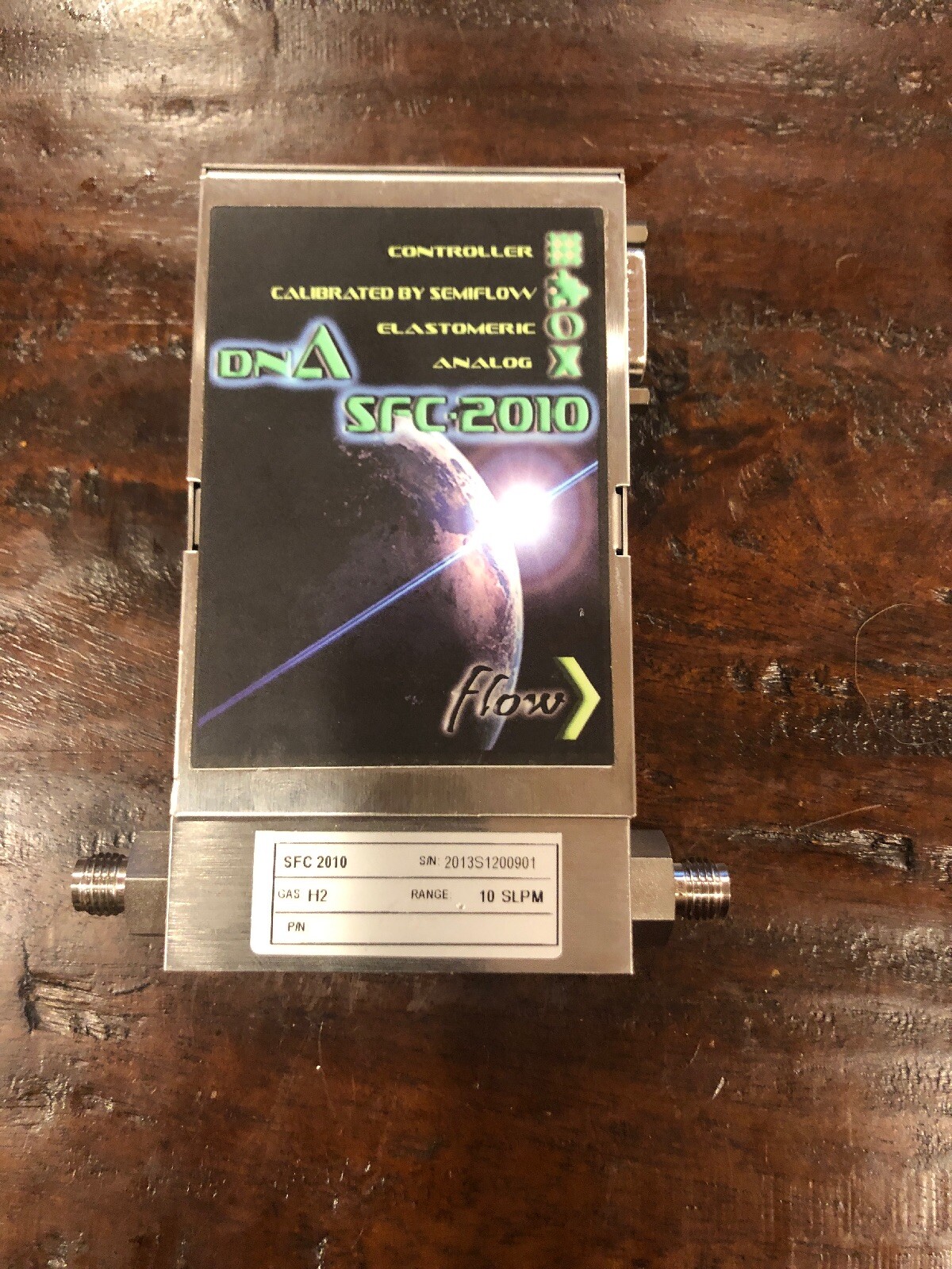 SemiFlow Mass Flow Controller, 10 SLPM , GAS H2, DNA SFC2010