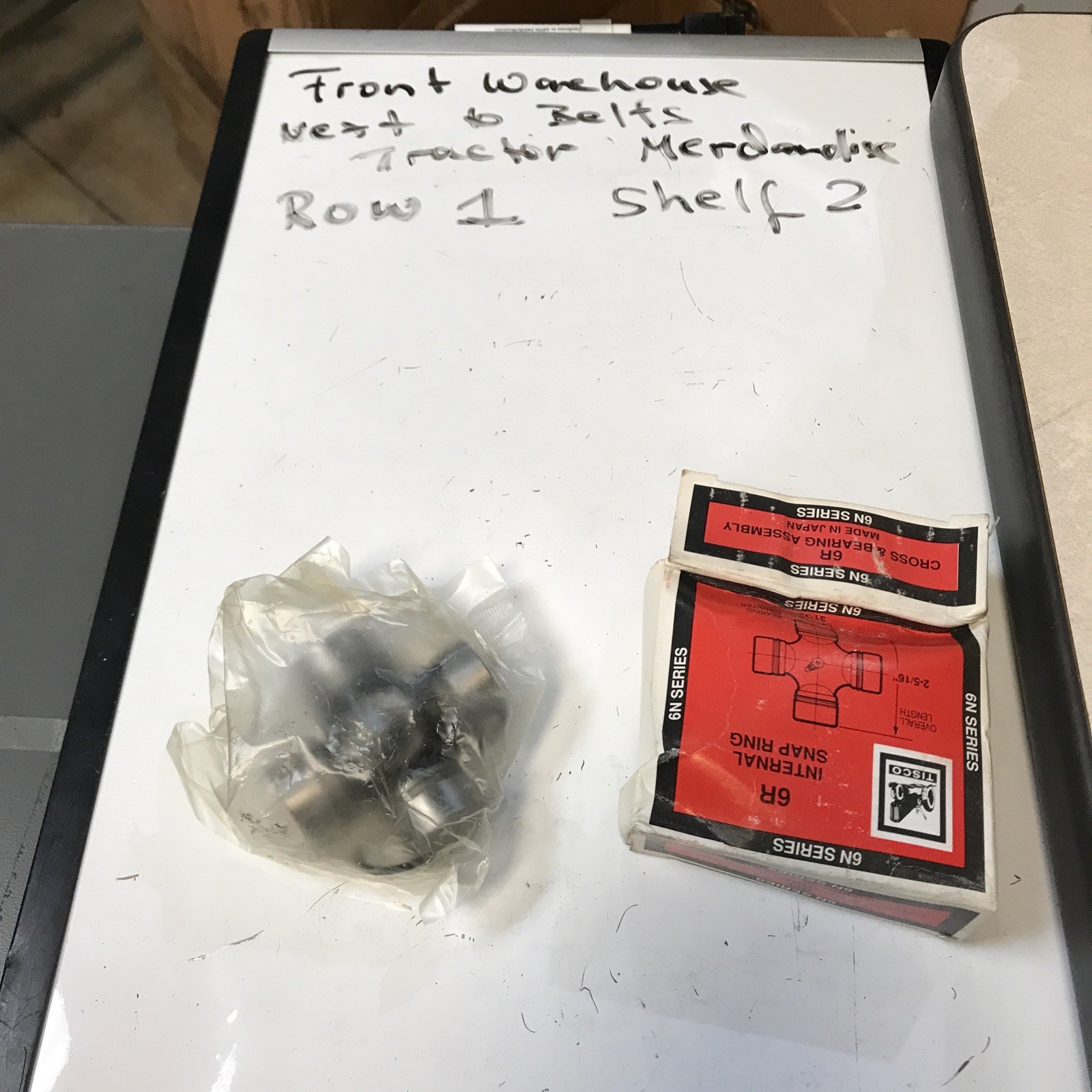 OEM Tisco 6R Cross And Bearing Assembly NIB