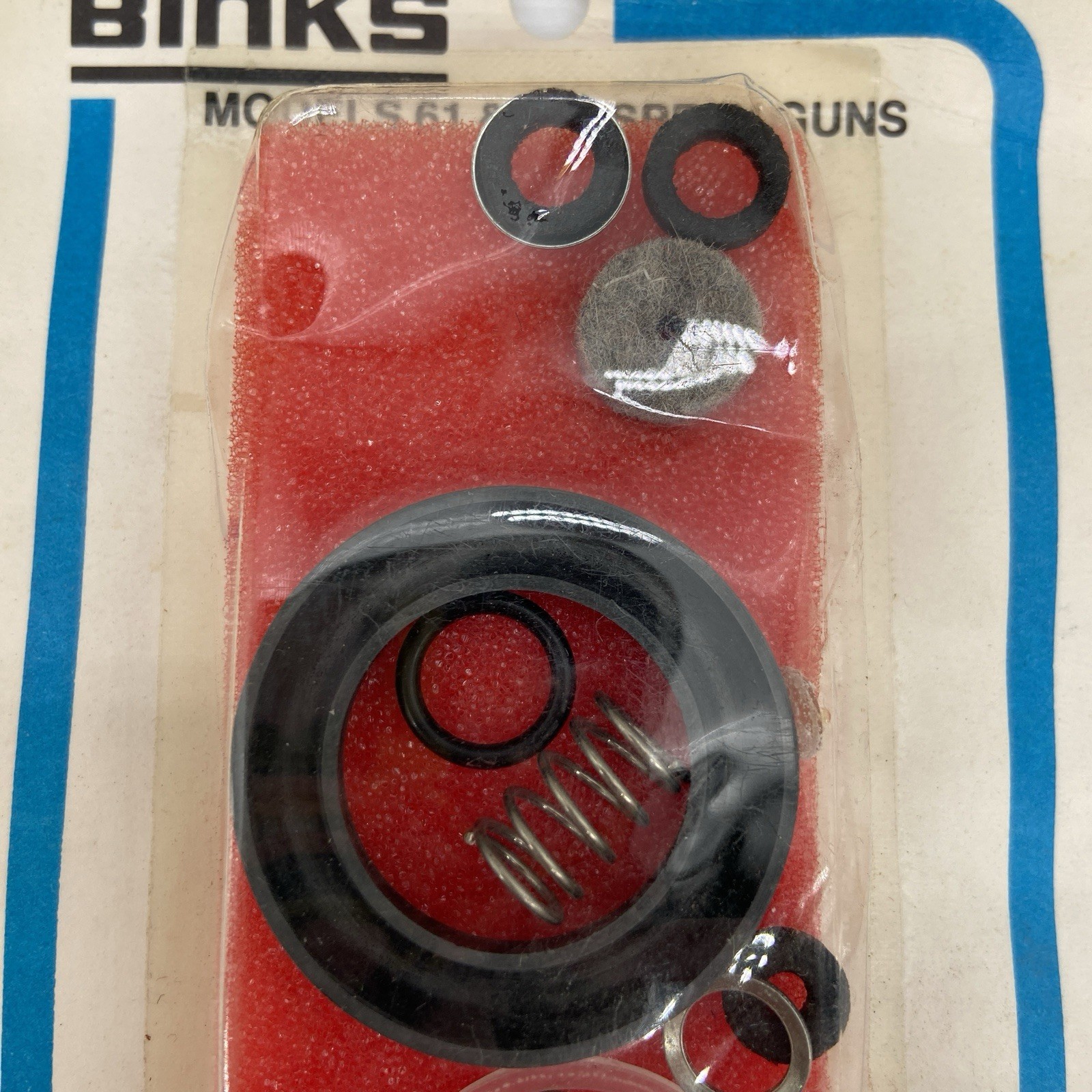 BINKS 6-193 Repair Rebuild Kit Models 61 & 610 Spray Gun Parts Lot of 50 – READ