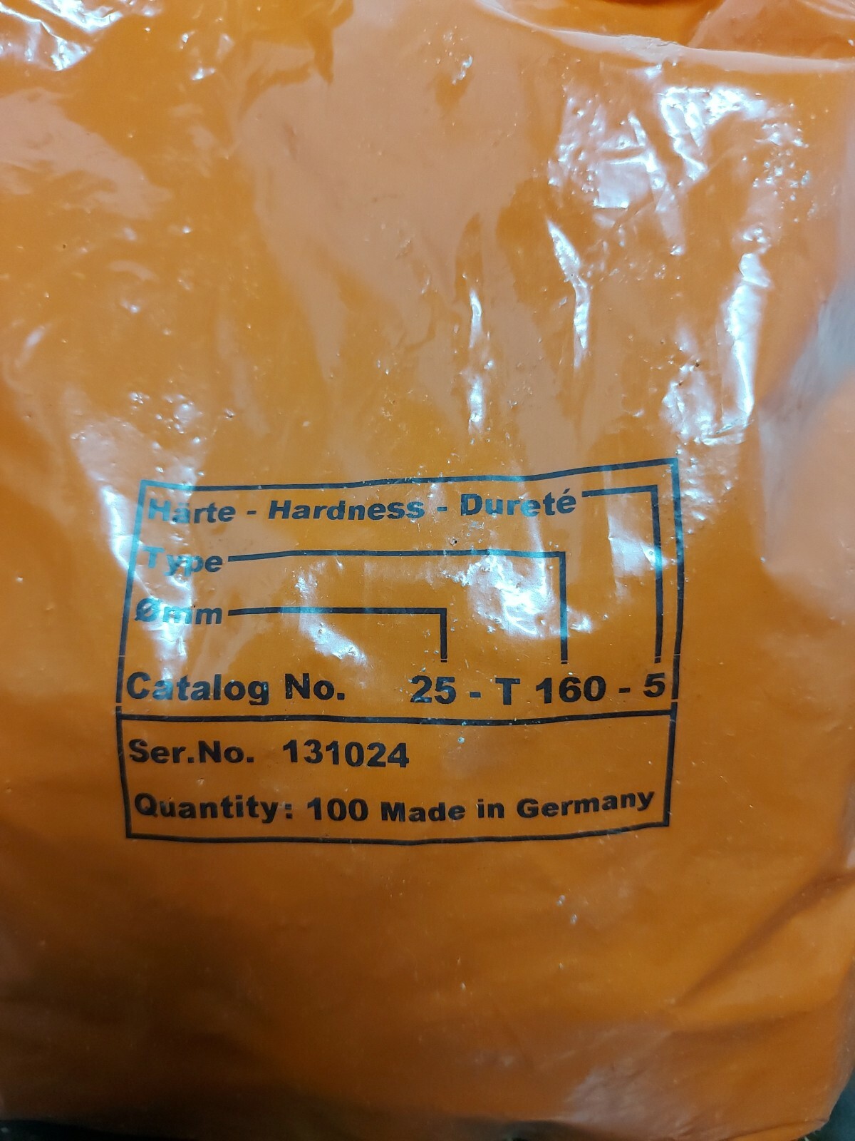Taprogge 25-T 160-5 Sponge Rubber Cleaning Balls 100 Count Bag. Free Shipping!!!