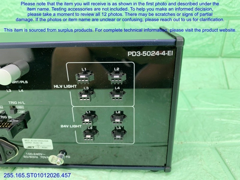 CCS PD3-5024-4-EI Control Unit MISSING LAMP as in photos, sn:9464, Tested, DHL