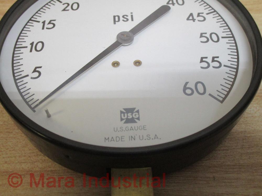 Ametek USG P 5105 Pressure Gauge 0-60 PSI