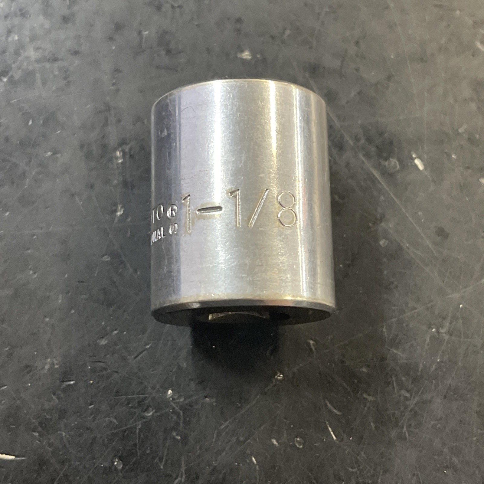 Proto Professional 5436H 1-1/8 Inch Drive Shallow Socket USA Chroma