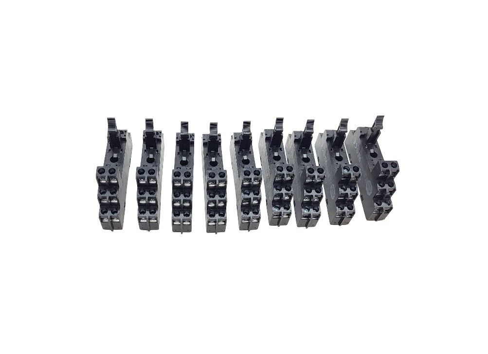 LOT OF 9 NEW ALLEN BRADLEY 700-HN122 /A RELAY SOCKET 5A 250VAC