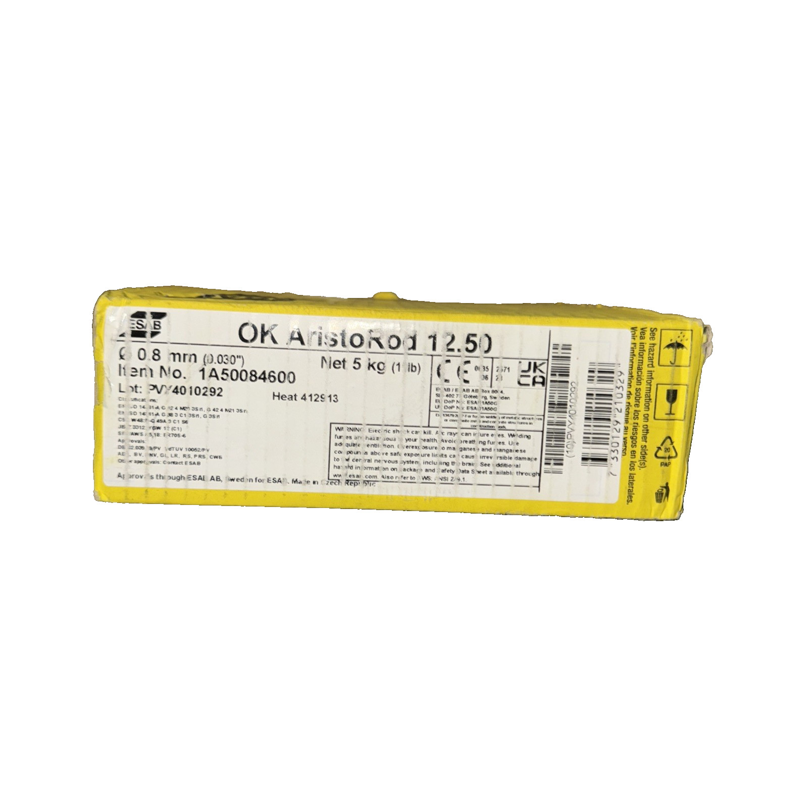 ESAB OK AristoRod 12.50 MIG Welding Wire 0.8mm 5kg