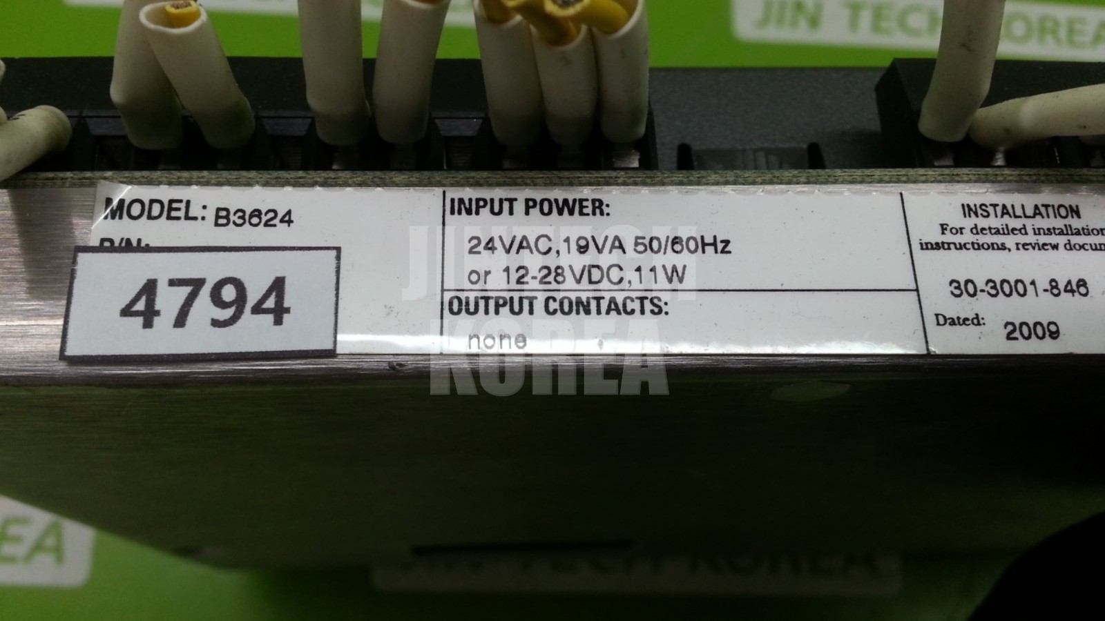 TAC Andover Continuum B3624 BACnet Controller Module Tested