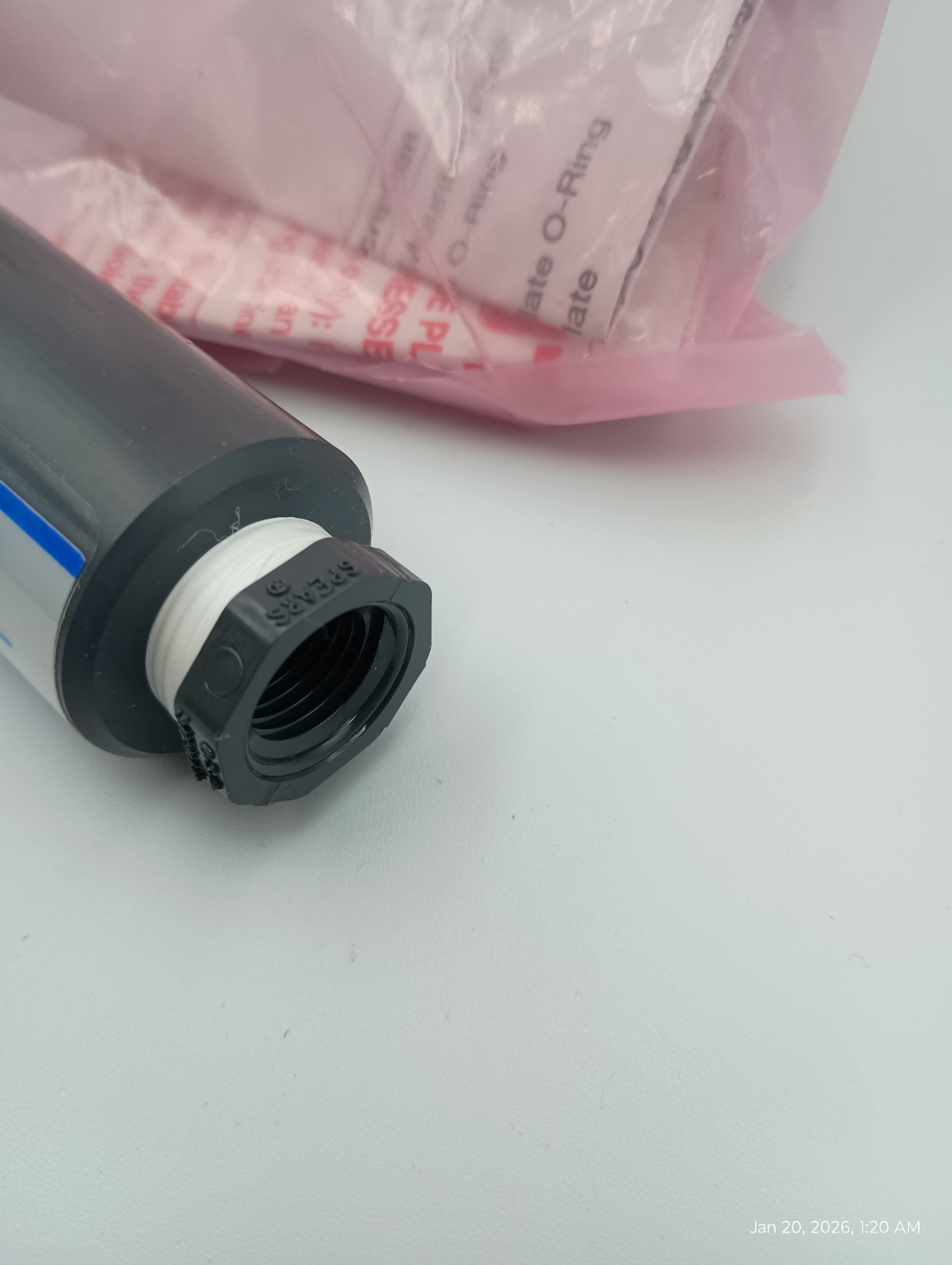 Plast-O-Matic FC025EP PV 1/4”PVC Flow Control Valve 1.5 GPM