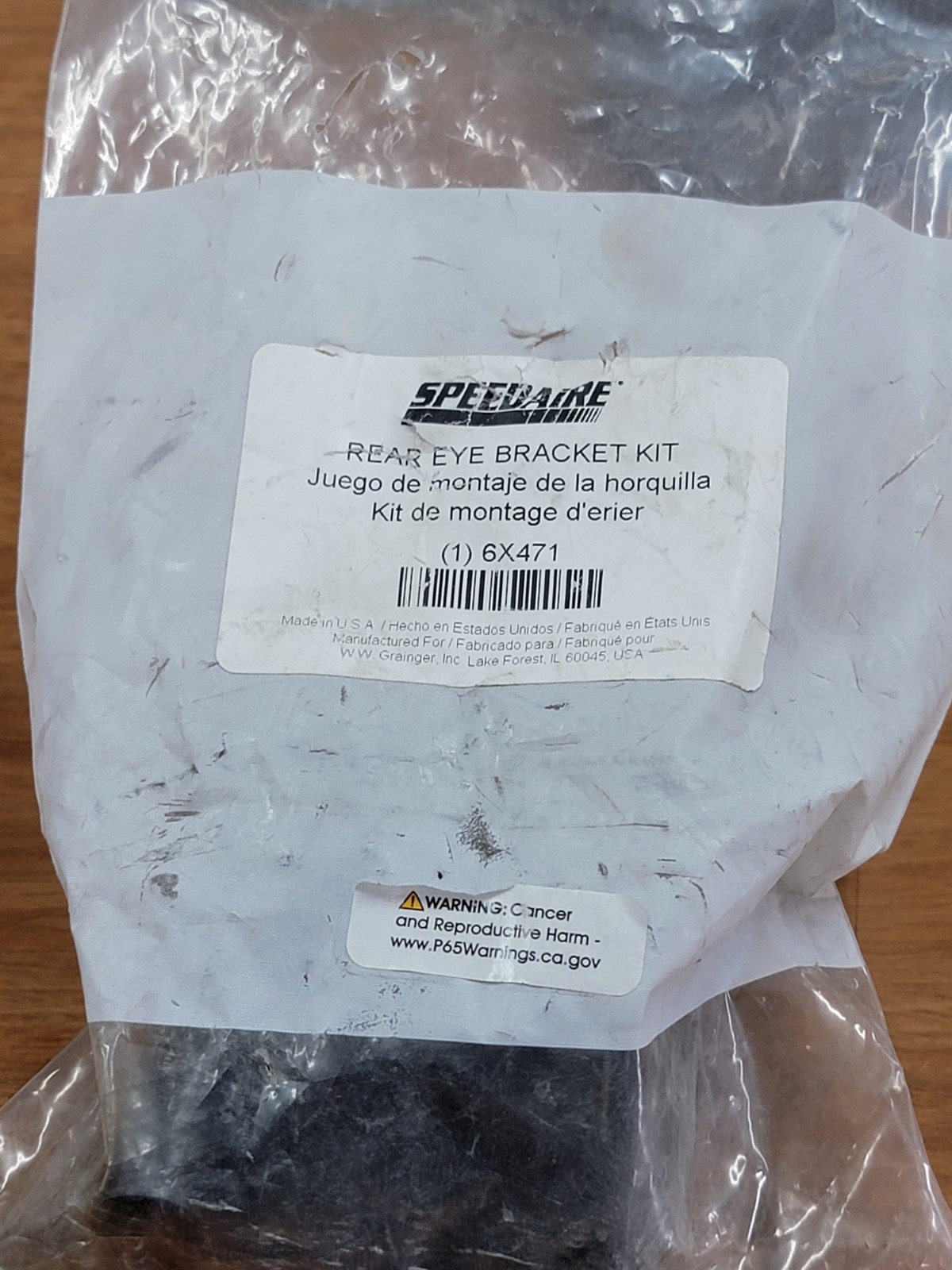 SPEEDAIRE CLEVIS MOUNT KIT 6X471