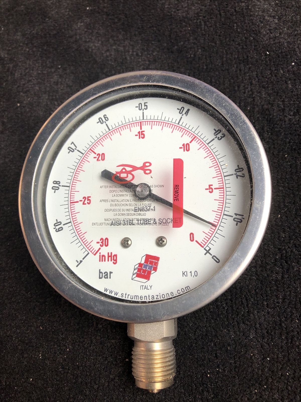 Strumentazione AISI-316L Gauge AISI316L