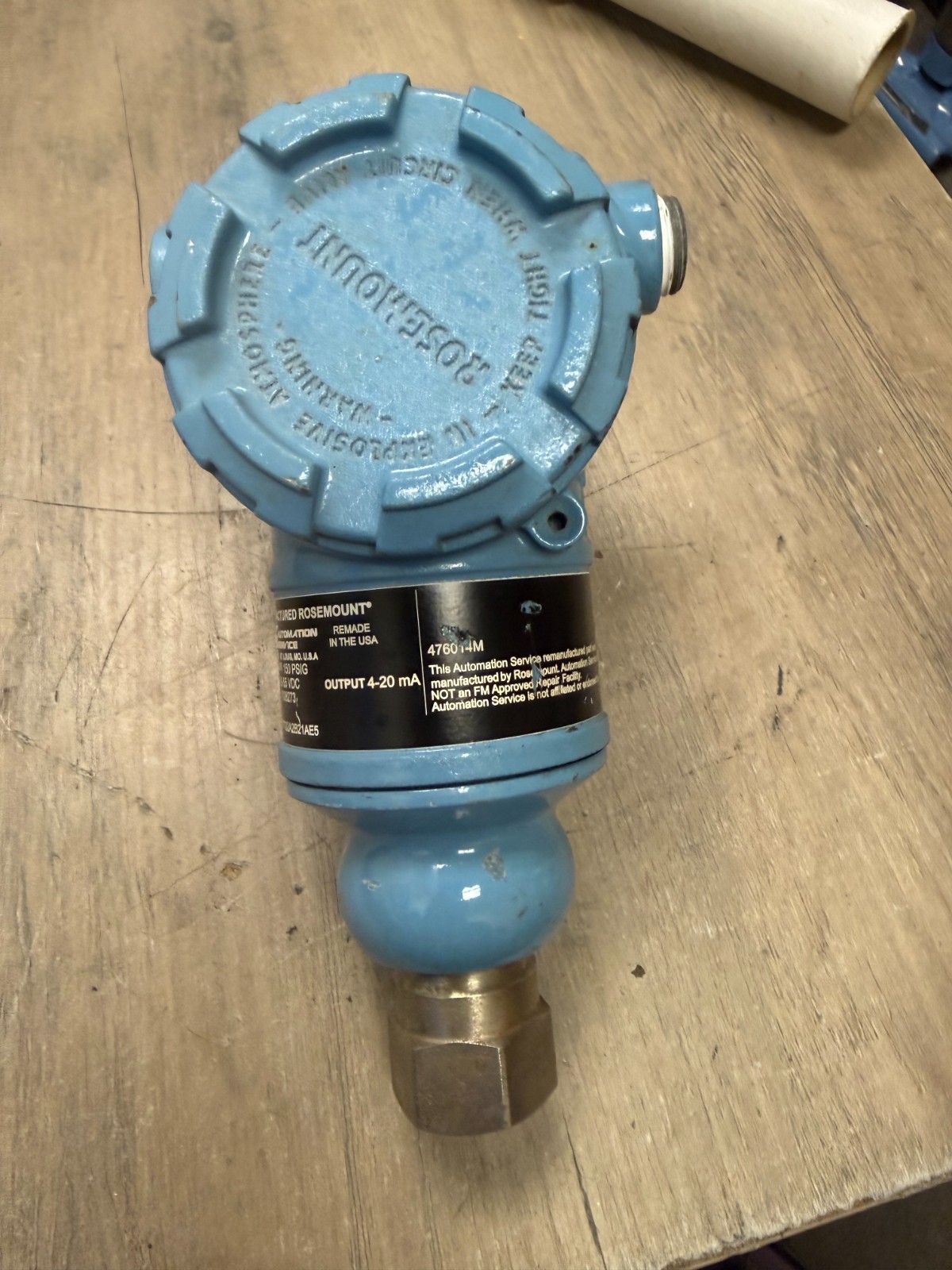 ROSEMOUNT 3051TG2A2B21AE5 PRESSURE TRANSMITTER