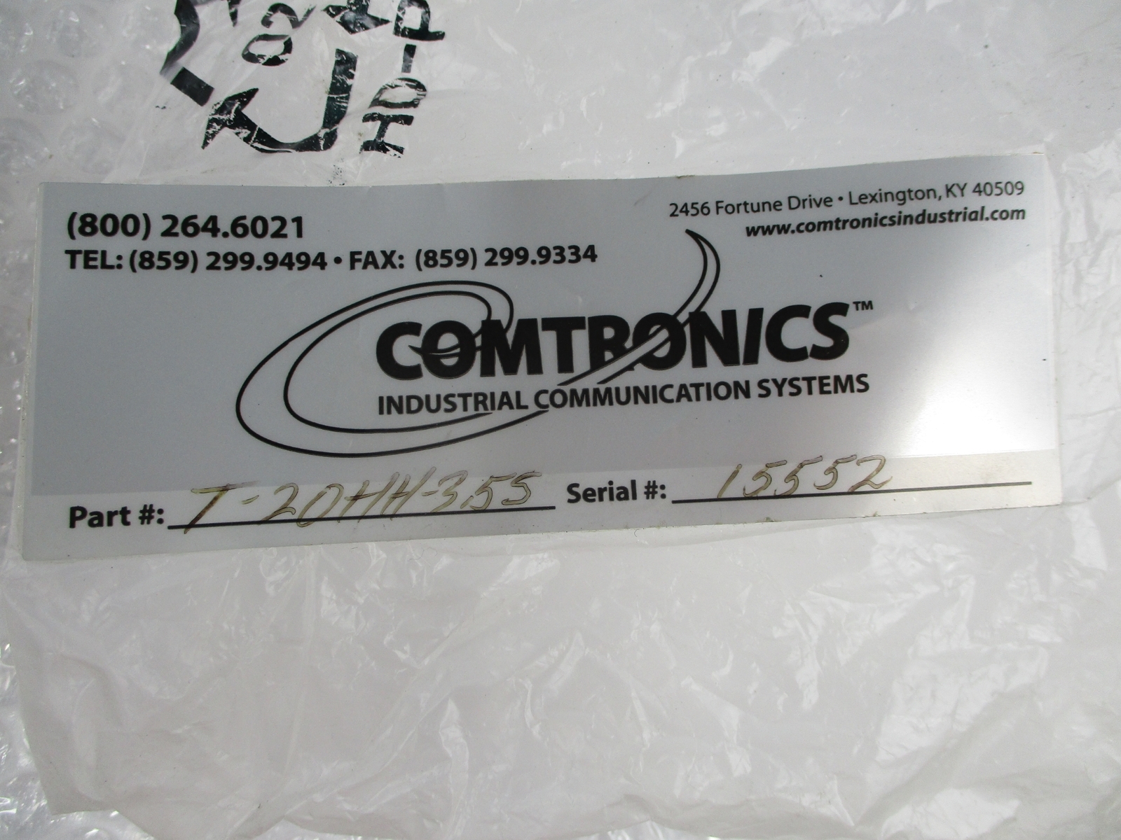 COMTRONICS T-20HH35S HEADSET NSNP