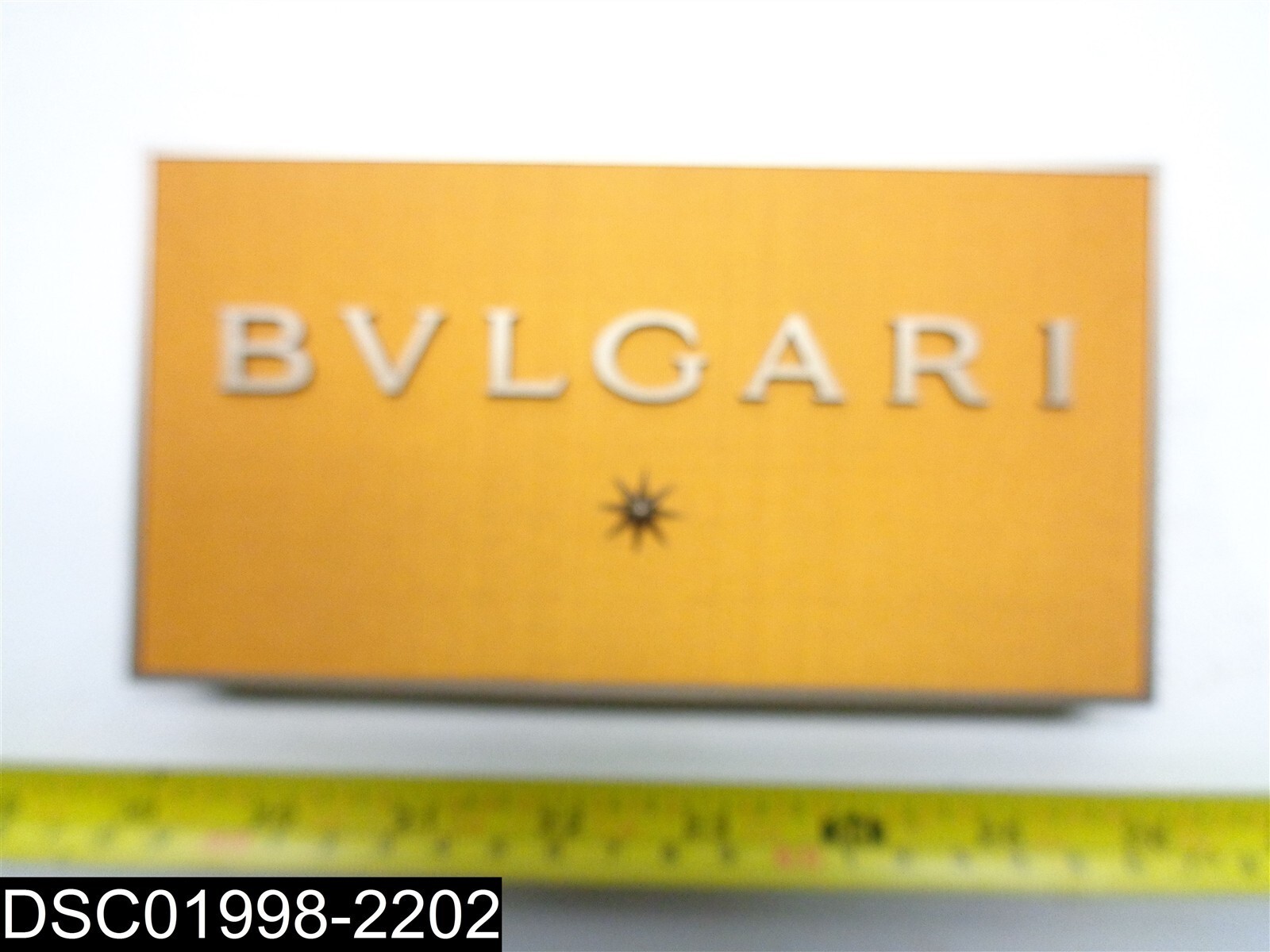 Qty=3: ZBVRL16 Luxottica BVLGARI 6-3/4″ x 3-1/2″ x 3/4″ Wall Door Placks