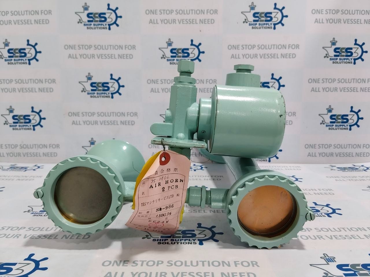 Ibuki 75 Type Dual Air Horn 0.4-1.0MPa With 6-EV Solenoid Valve DC 22-24V