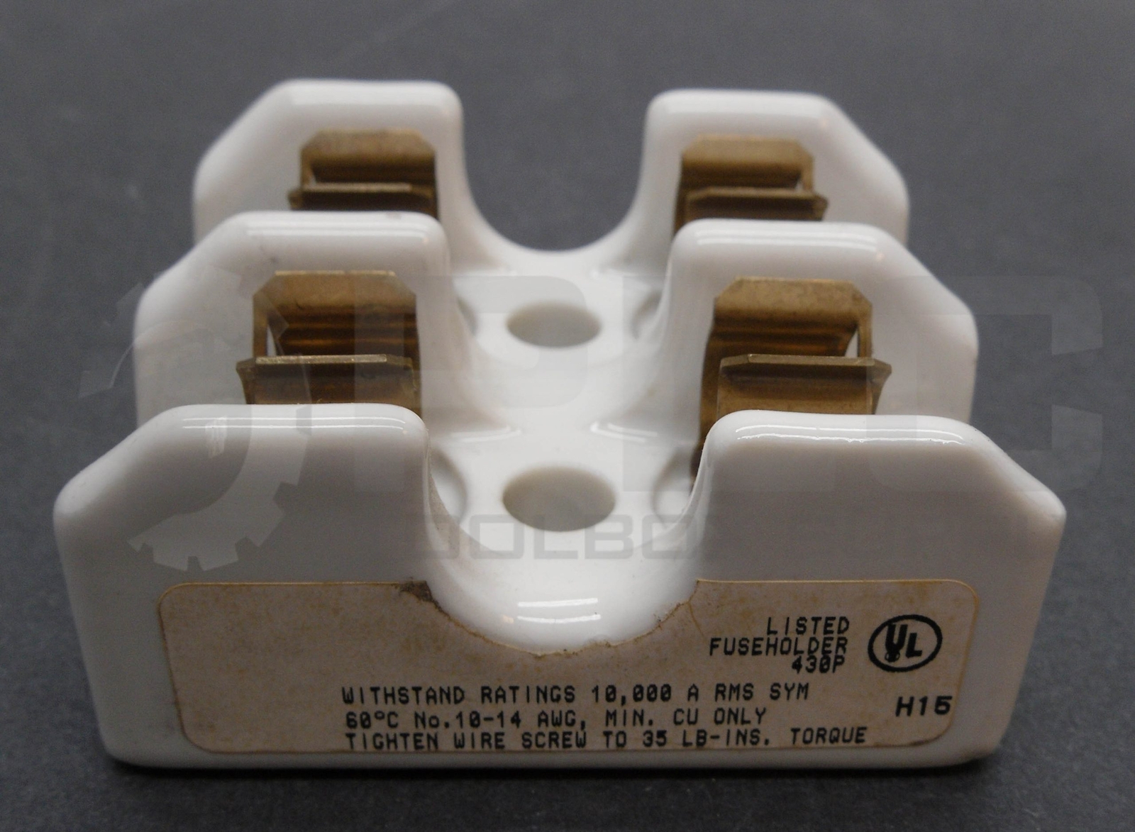 NEW BOX OF 6 BUSS 2604 FUSE BLOCK 30A 250V *READ*