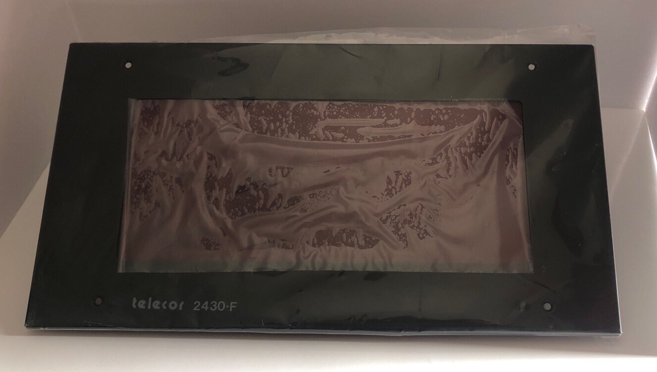 New Telecor 2430-F-120. 4” Flush Mount Digital Clock Free Shipping