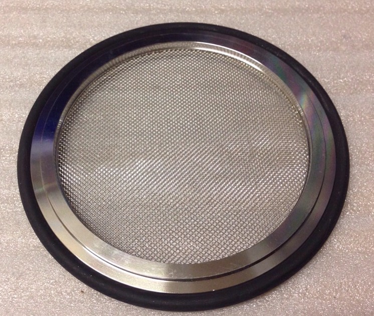 A&N LF100-SRV-SM, LF100SRVM Centering Ring With Screen SST LF100 NW100 #1171A21