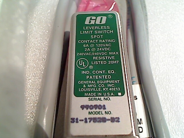 TOPWORX GO LEVERLESS LIMIT SWITCH SPDT 31-17528-B2