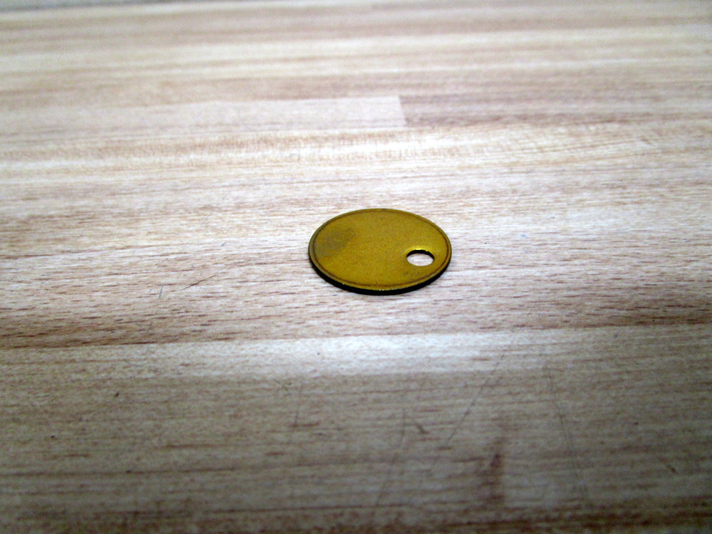 CH Hanson 1078B Brass Tags 1078B (Pack of 51)