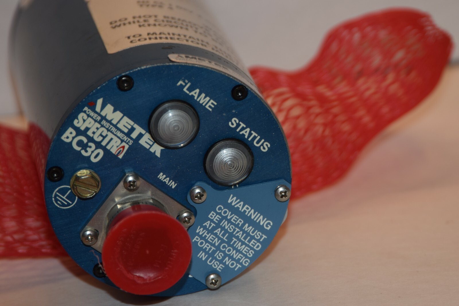 AMETEK Spectra BC30-UV BC30 Flame Sensor V1.44 (New)