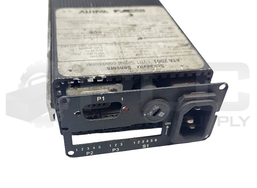SCHAEVITZ 02291327-000 LVDT SIGNAL CONDITIONER 110-120V ATA2001