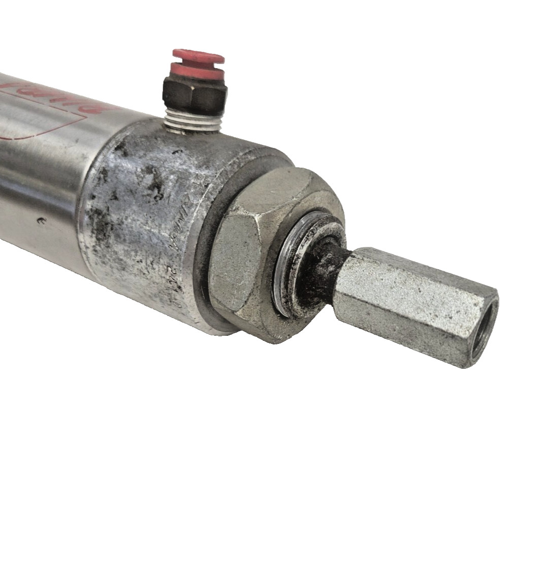 BIMBA 241-D DOUBLE ACTING PNEUMATIC AIR CYLINDER 1-3/4″ BORE 1″ STROKE