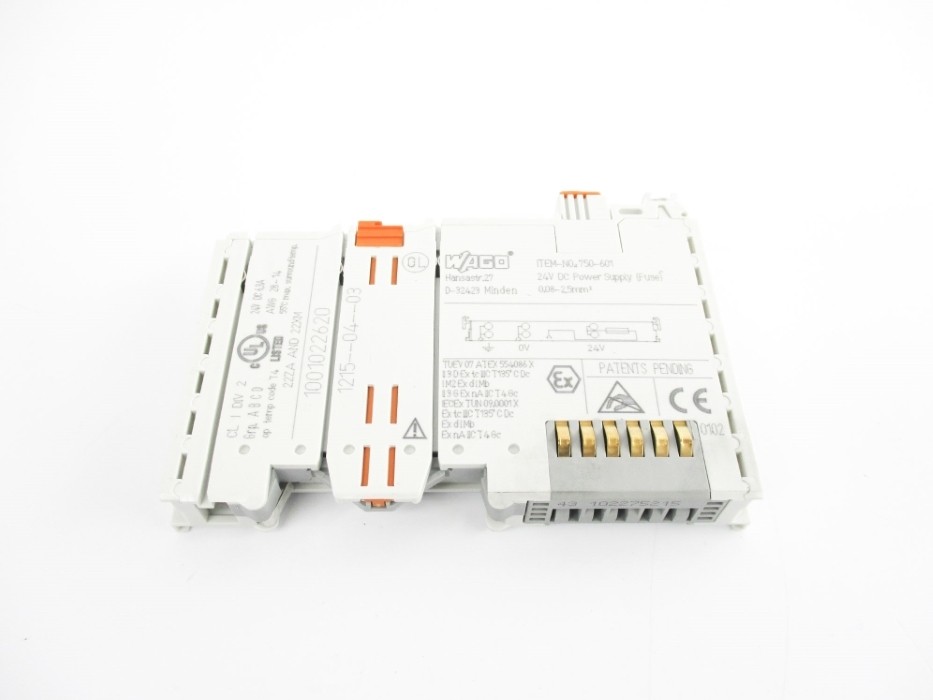 WAGO 750-601 24VDC 6.3A NSNP