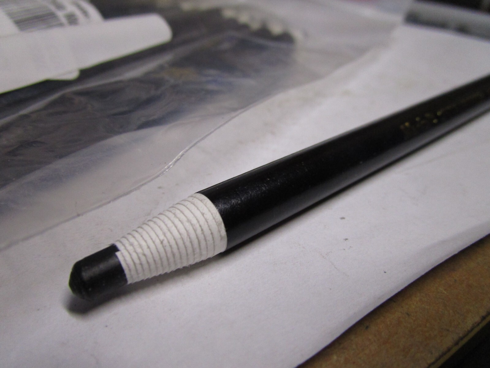 Black Pointed Tip Paper-Wrapped China Marker QTY 10