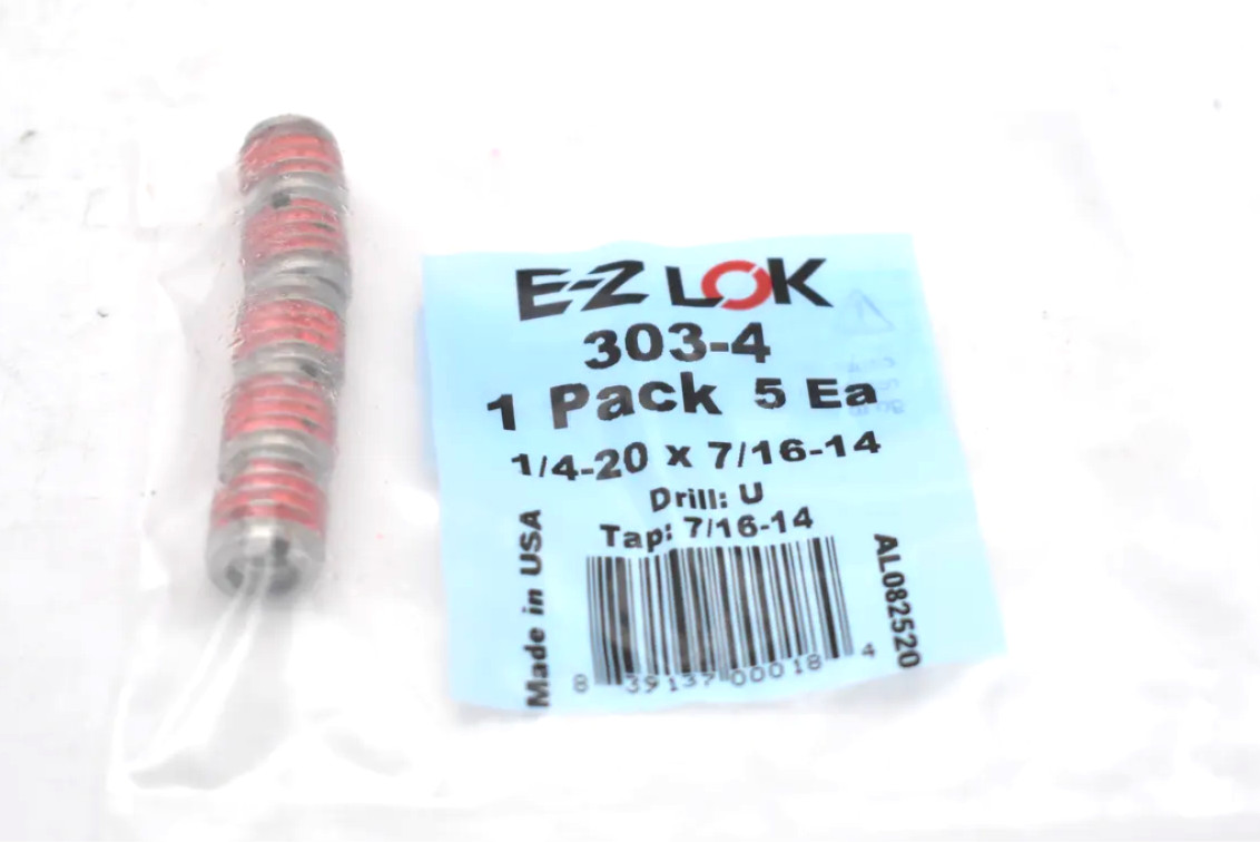 E-Z LOK 90247A012 18-8 STAINLESS STEEL EASY-TO-INSTALL (LOT OF 5)