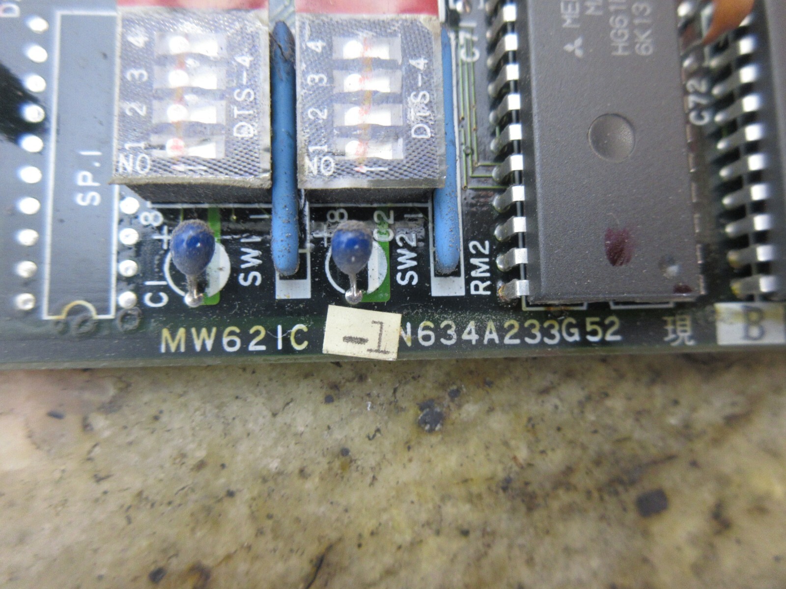 MITSUBISHI INPUT MW621C-1 BN634A233G52 BOARD WARRANTY 120 DAYS