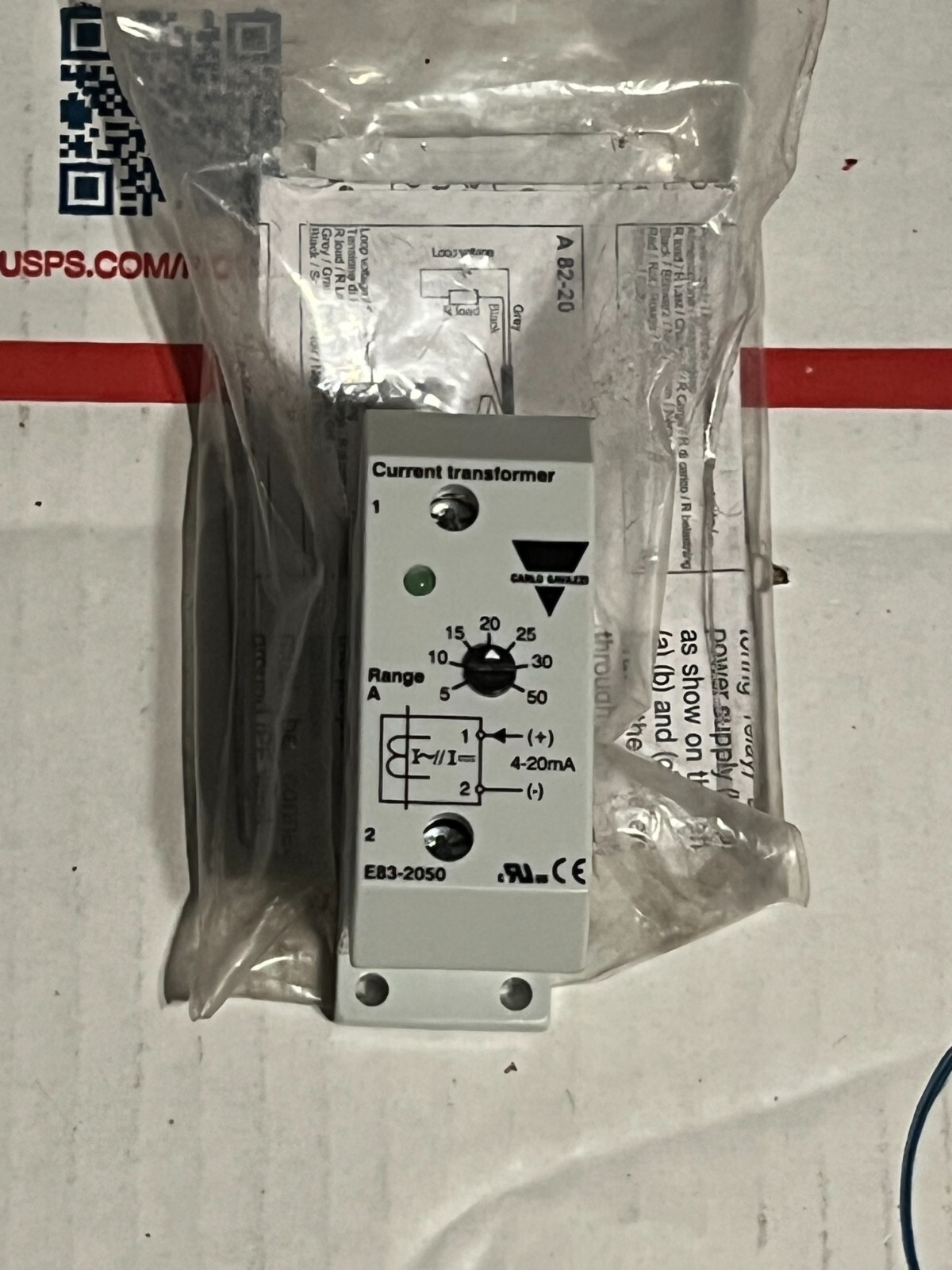 carlo gavazzi e83-2050 nos poor packaging