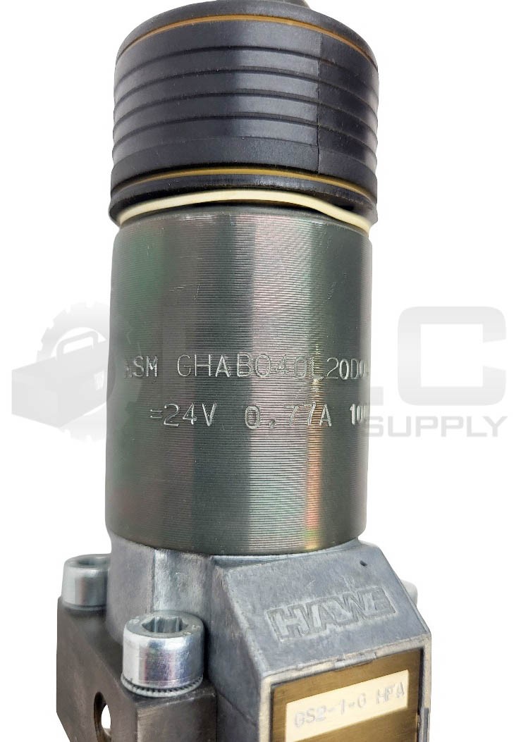 HAWE MSM GHAB040L20D04 30/08 HYDRAULIC VALVE 24V 0.77A