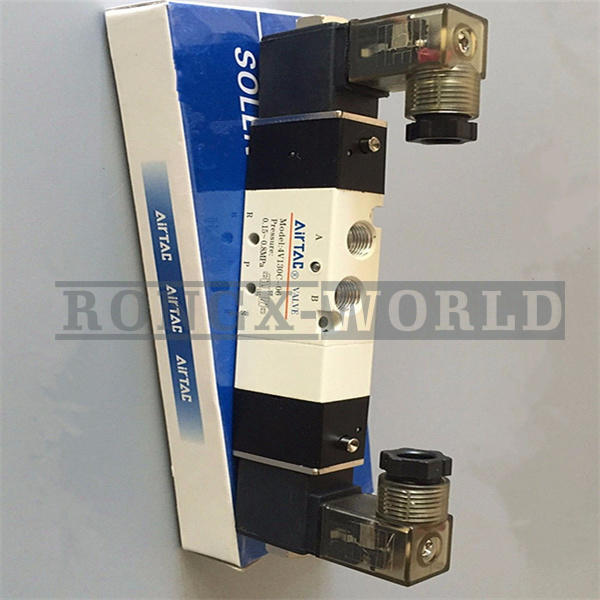 ONE AirTAC 4V130C06B 4V130C-06 DC24V Solenoid Valve NEW