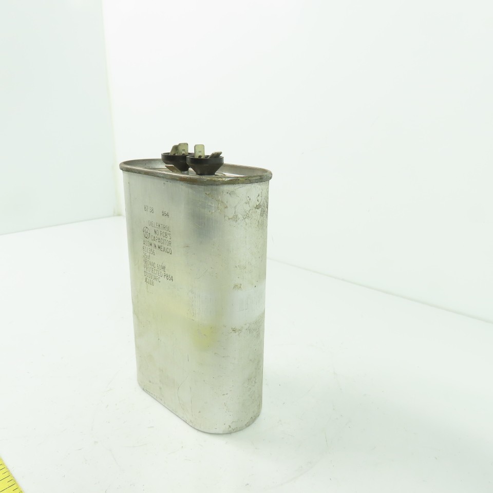 GE General Electric 61L356 Dielektrol Capacitor 25uf 660VAC 60Hz D100AFC JC118