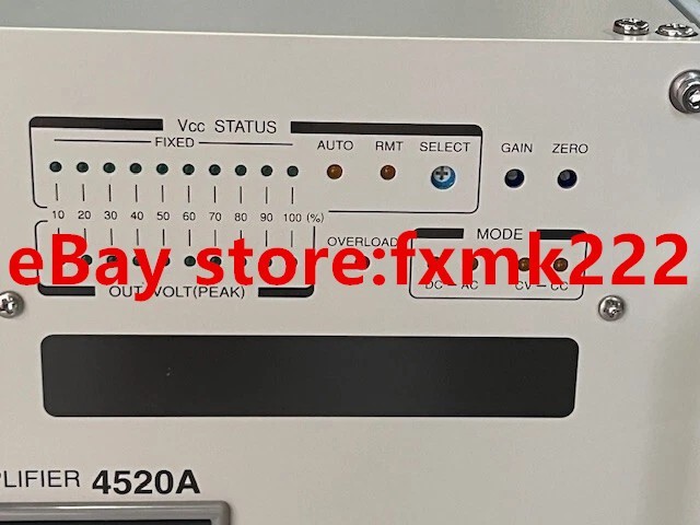 New NF Corporation 4520A DC to 20kHz+-200V 26.7Arms Precision Power Amplifier