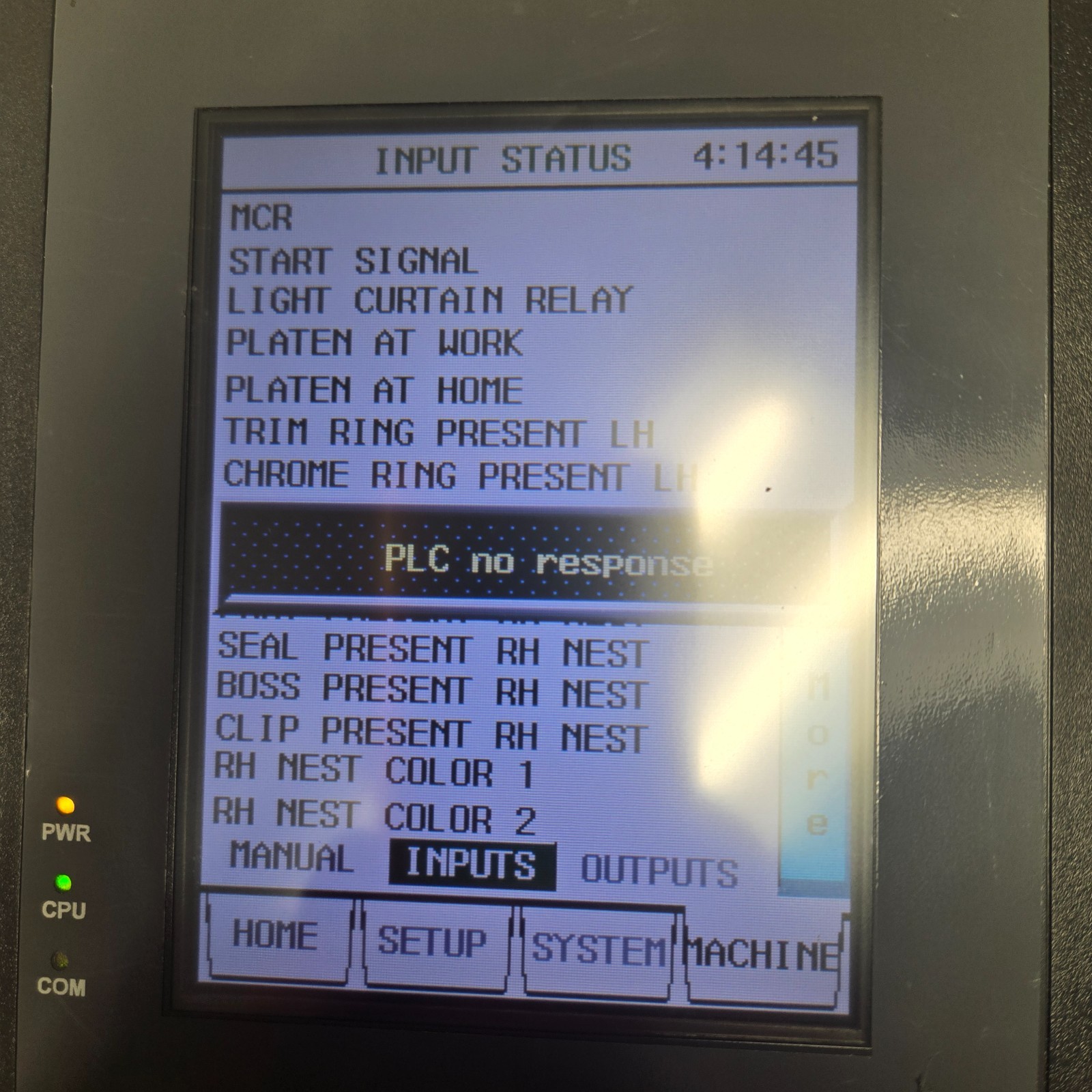 MAPLE SYSTEMS / EXTOL HMI520T USED TOUCH SCREEN OPERATOR PANEL HMI520T