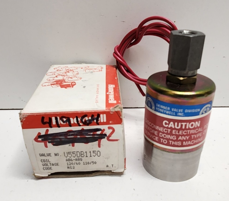 NEW IN BOX! HONEYWELL 120V 1/8″ SOLENOID VALVE V55DB1150