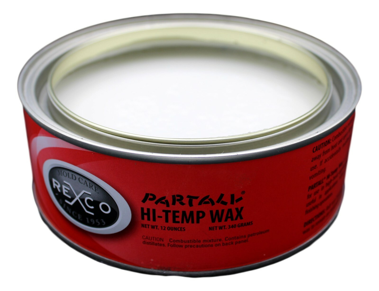 Partall Hi-Temp Paste Wax 12oz Can