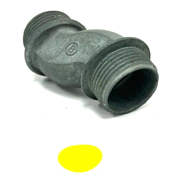 MADISON L-40-5 RIGID OFFSET CONNECTOR 1″ ZINC DIE CAST LOT OF 2