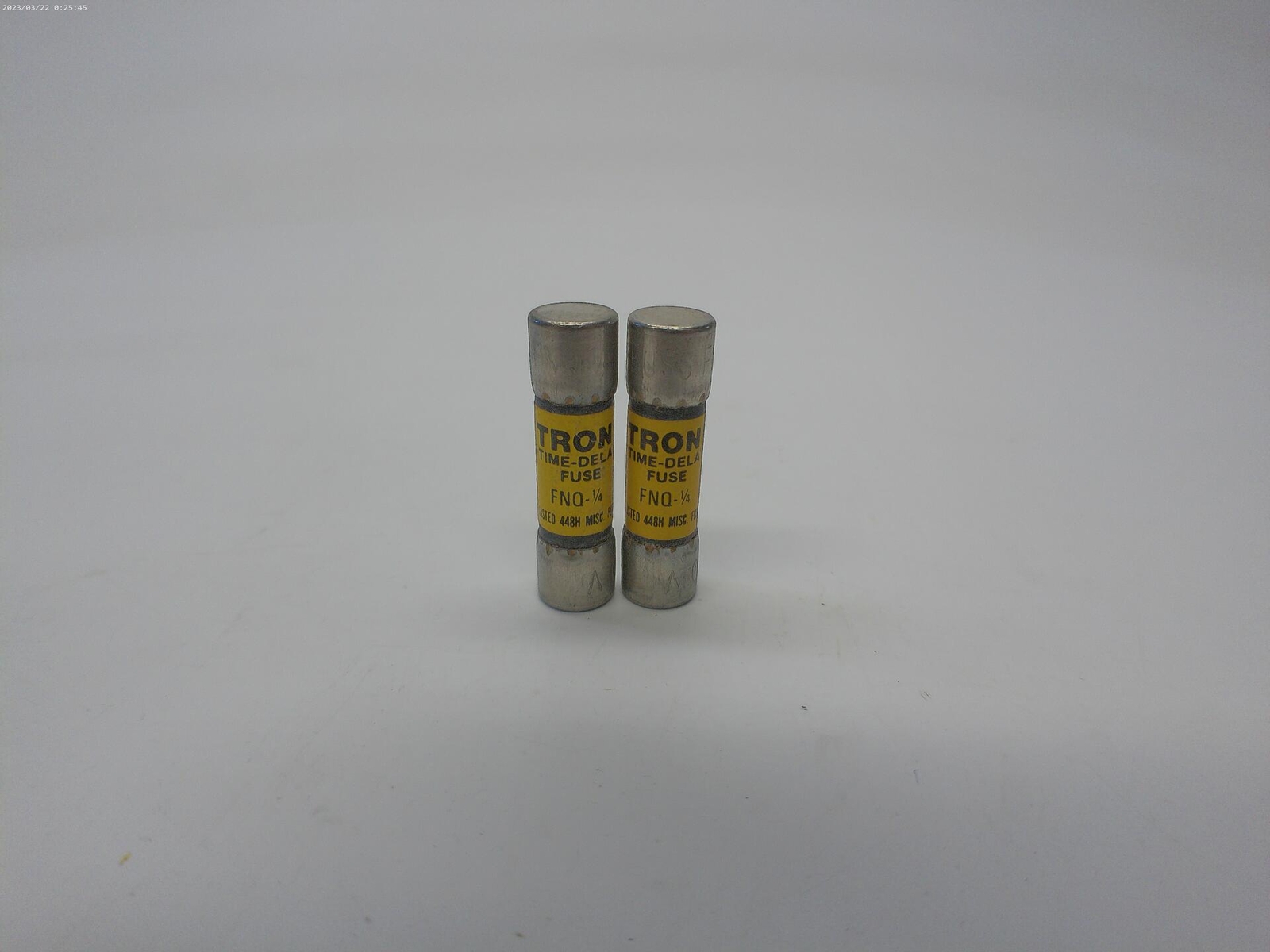 TRON FNQ-1/4 FUSE LOT OF 2 NSNP
