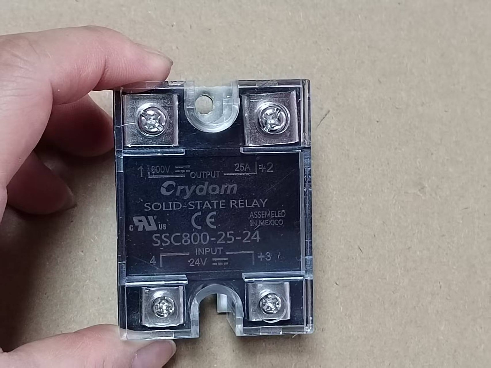 1X NEW Crydom Solid State Relays SSC800-25-24 Fast Shipping