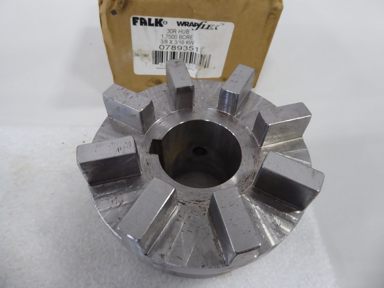 Falk Rexnord 0789351 30R Hub 1.75 Bore 3/8 x 3/16 KW Wrapflex 789351