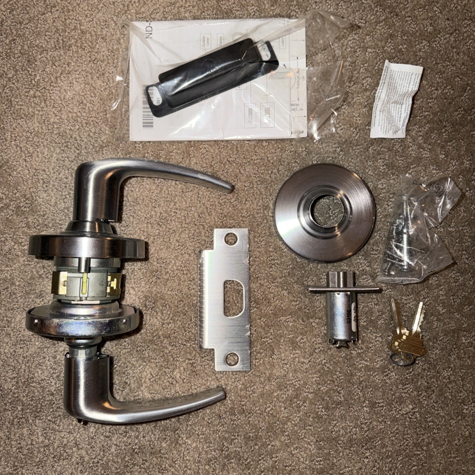 Schlage ND53-PD-ATH-626 C Cylindrical Lock 2-3/4″ Backset Grade 1 SS Deadlatch