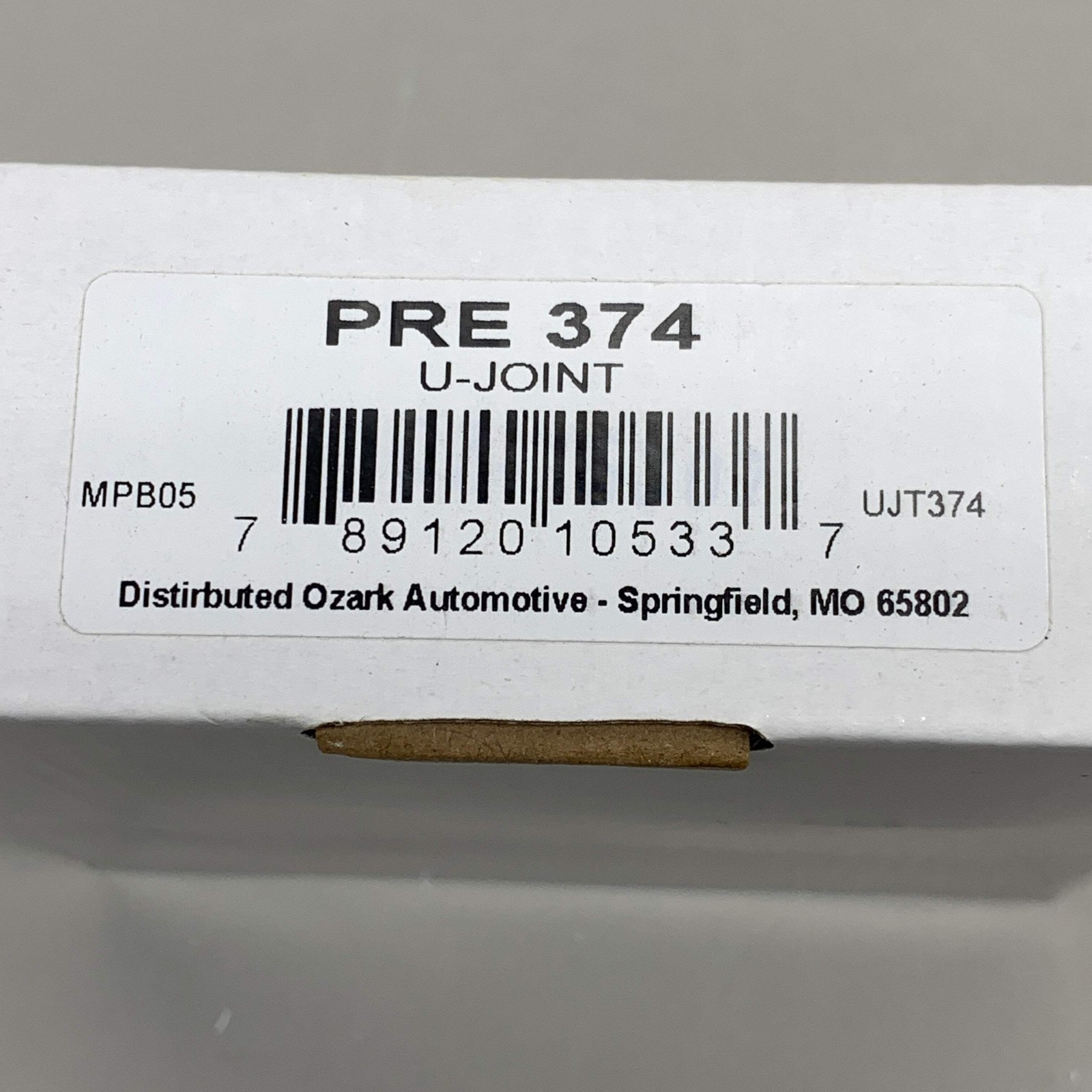 WJB (2 PACK) Universal Joint PRE 374 Case-Hardened Steel Construction PRE374 UJT