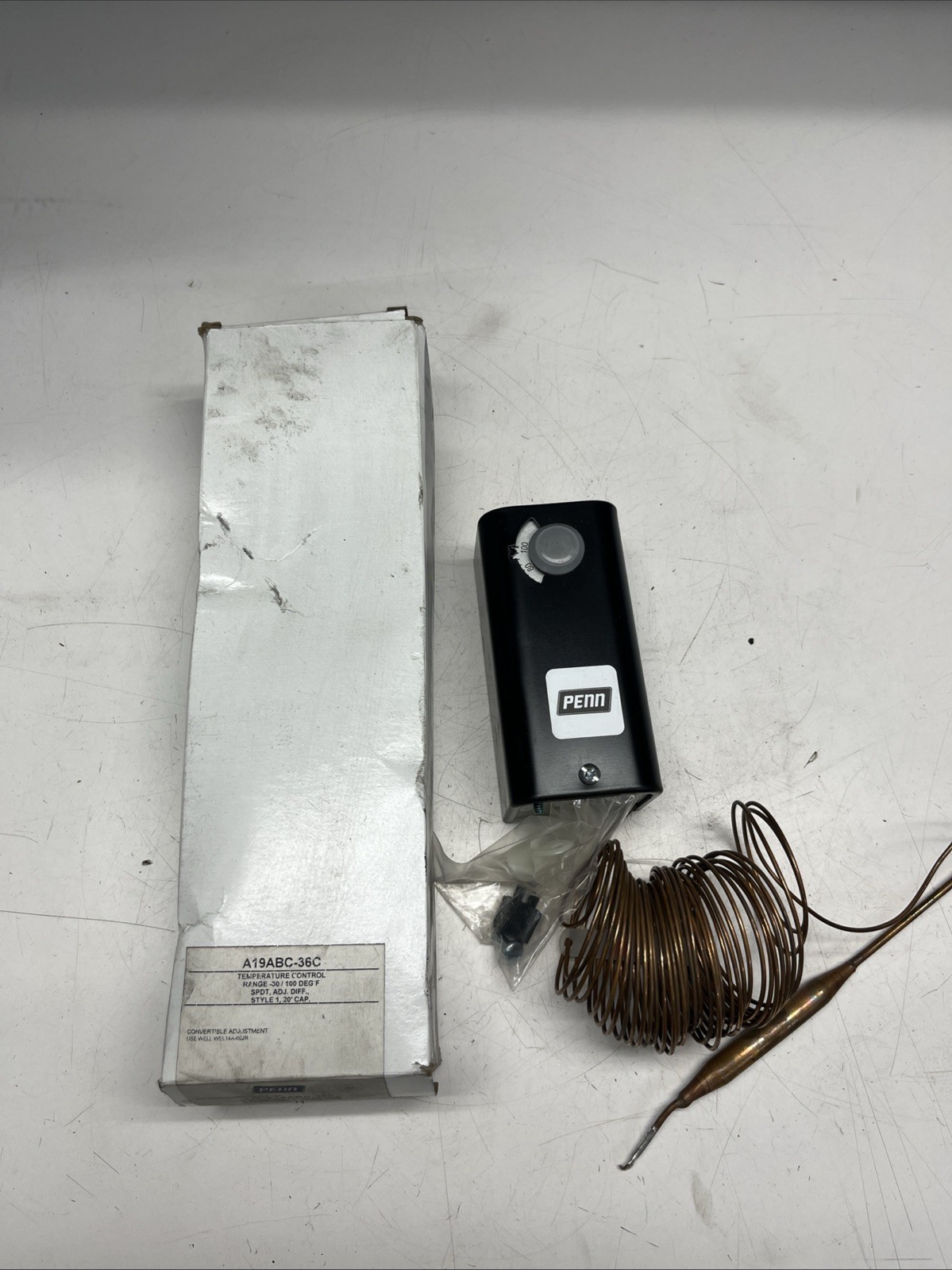 THERMOSTAT -30F/100F A19ABC-24C for Foster A19ABC-24C